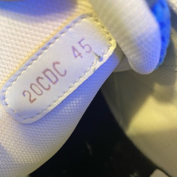 Christian Dior Men sneaker Size 45 Multi color (yellow,blue,grey) - Picture 4 of 7